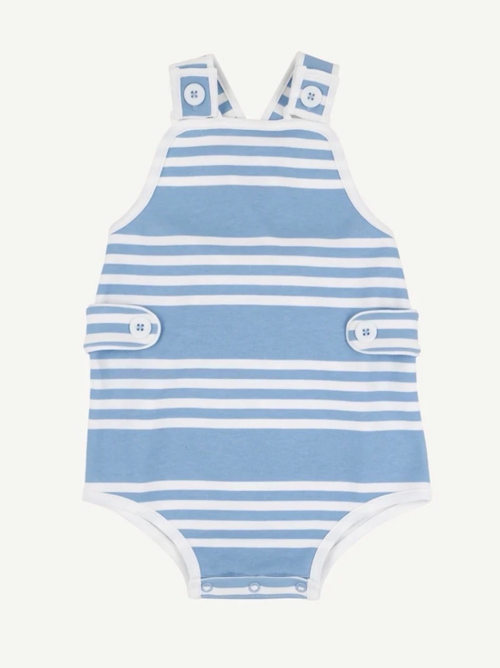 The Beaufort Bonnet Company Skipper Sunsuit Saddle Ridge Stripe